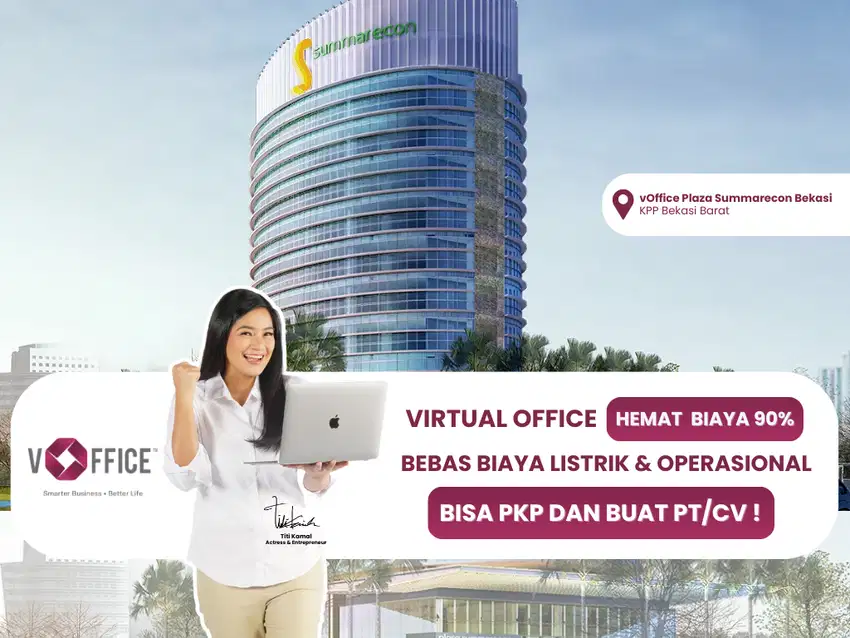 Sewa Kantor Virtual Murah di Plaza Summarecon Bekasi