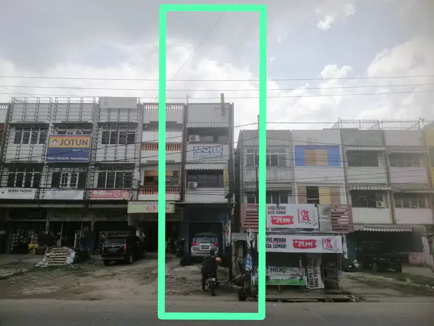 DIJUAL RUKO 3 LANTAI JALAN BAMBANG UTOYO PALEMBANG