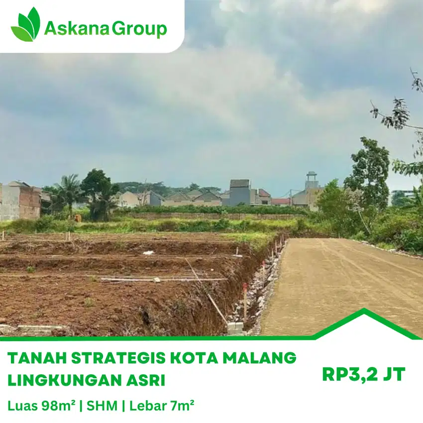 TANAH STRATEGIS KOTA MALANG LINGKUNGAN ASRI