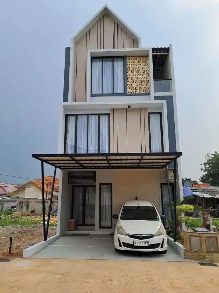 Rumah Minimalis Dlm cluster  Teras Pejaten, Pasar Minggu, JakSel