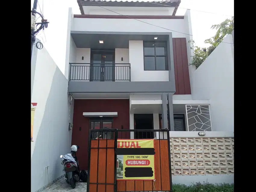 Jual Rumah Seken 2 Lantai Dekat Stasiun Bekasi Full Furnished J-20890