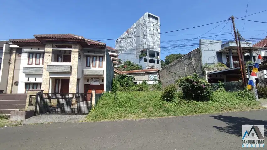 Tanah Datar Siap Bangun ,Komp Cipaku Ledeng Setiabudhi, Good Location