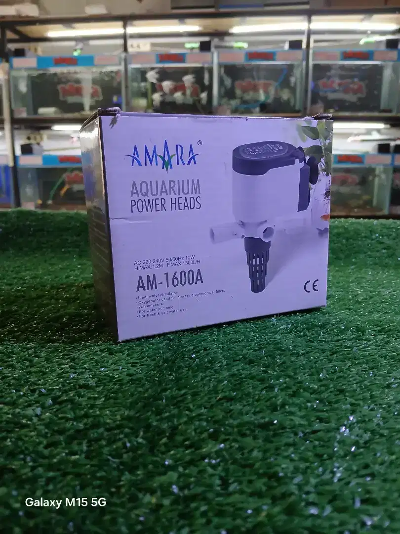 Amara AM-1600A Pompa Kolam Pompa Aquarium Celup Submersible Water Pump