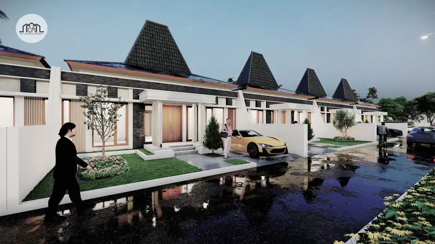 Bernuansa Villa Etnik Modern, Harga Masih Murah Dekat Klaten Kota