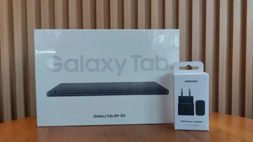 NEW SAMSUNG TAB A9+5G 8/128GB FREE ADAPTOR 25W/ TEBUS MURAH GALAXY FIT