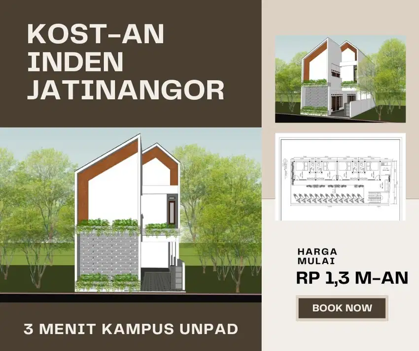 Dijual Kost Strategis 1,5 Km dari kampus UNPAD, ITB, IKOPIN, IPDN