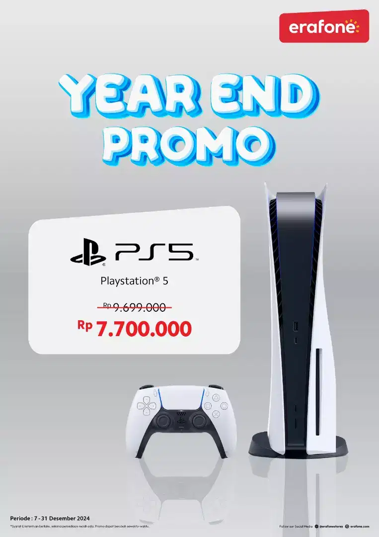 Promo akhir tahun PlayStation 5