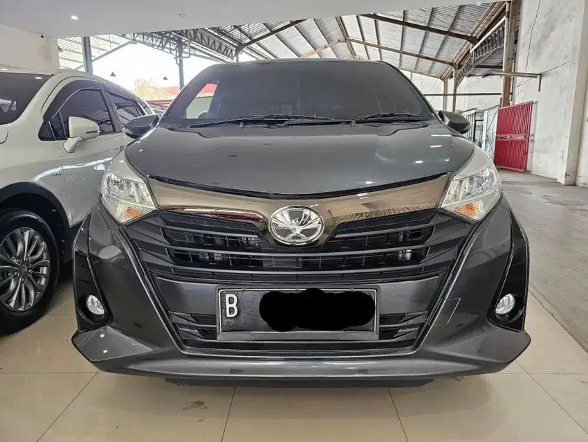 KM 23 Ribuan Toyota Calya G Mt 2021 Grey Plat Genap