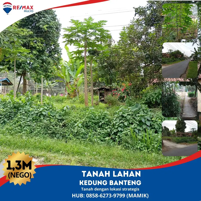 TANAH STRATEGIS DI KEDUNG BANTENG