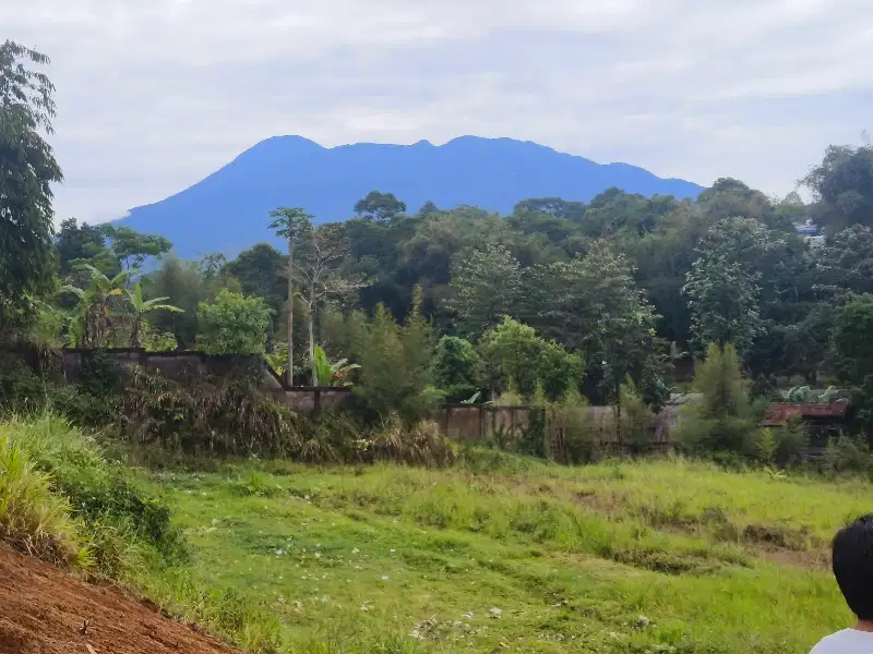 Tanah SHM view Gunung di Cisarua Puncak Bogor Nego