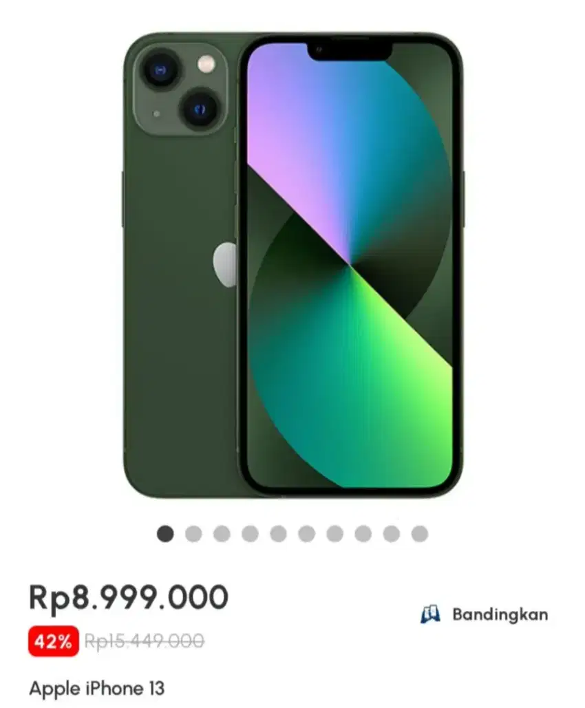 PROMO IPHONE BUNGA 0% DAN GRATIS 2X ANGSURAN