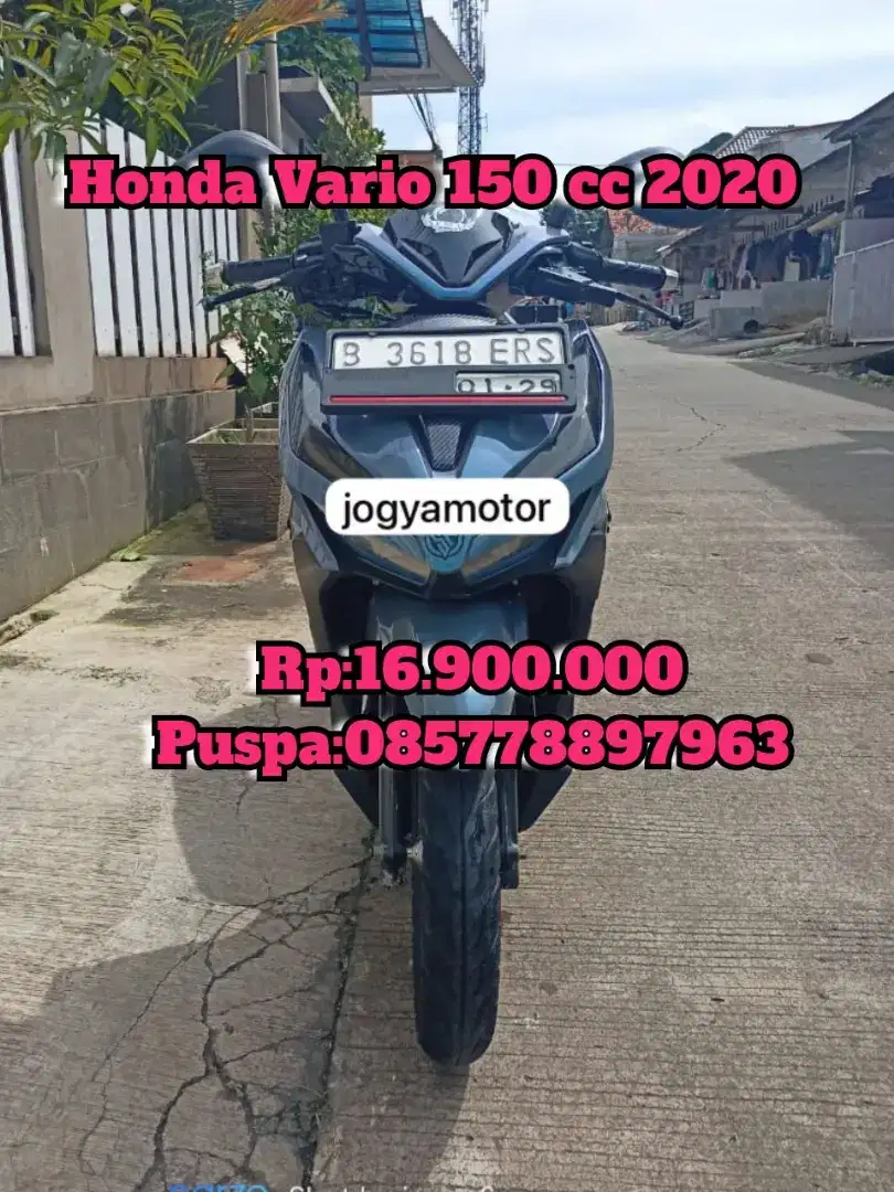 Honda Vario 150 cc 2020 cash credit