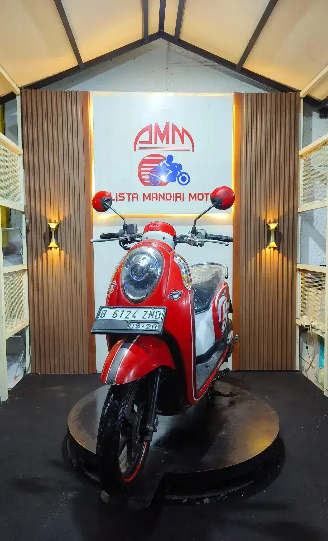 Cash Only Honda Scoopy Tahun 2015 Merah