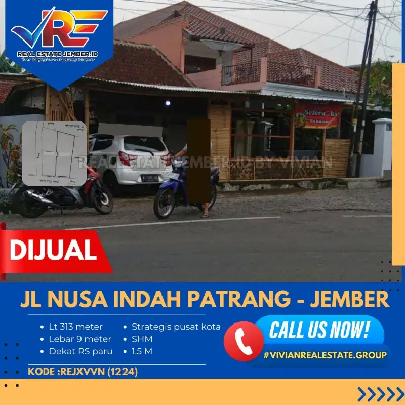 OBYEK DEKAT RS PARU DAN PASAR KREOANGAN JEMBER