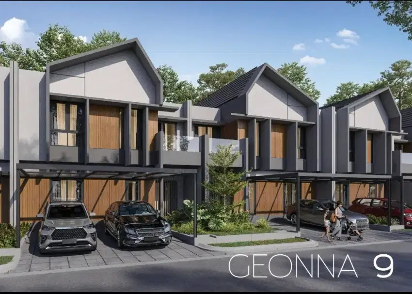 Dijual rumah baru tipe geonna premium di summarecon Banding