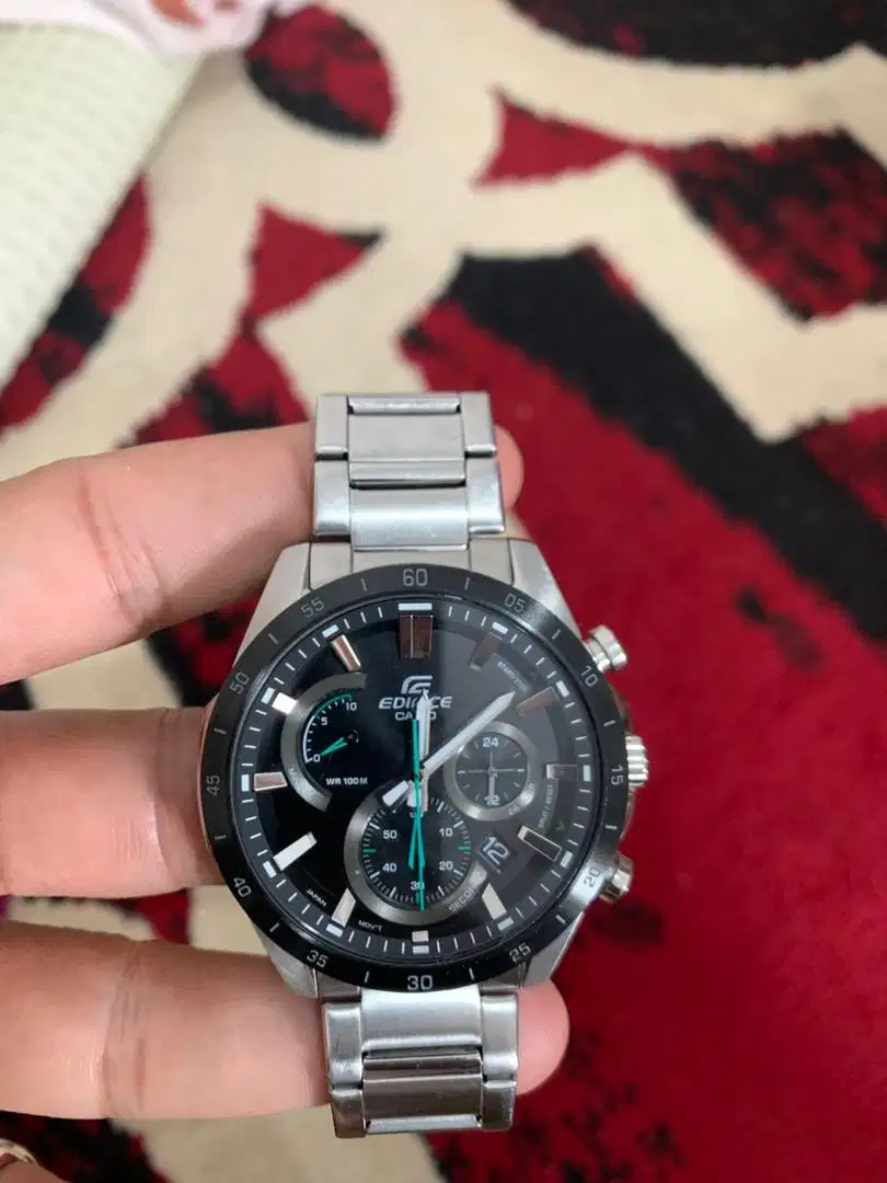 casio edifice efr-573db-1avudf chronograph