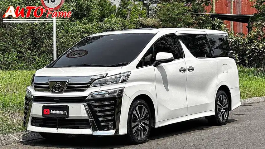 Toyota New Vellfire FACELIFT G ATPM TSS NIK 2022 New Design Grille Red