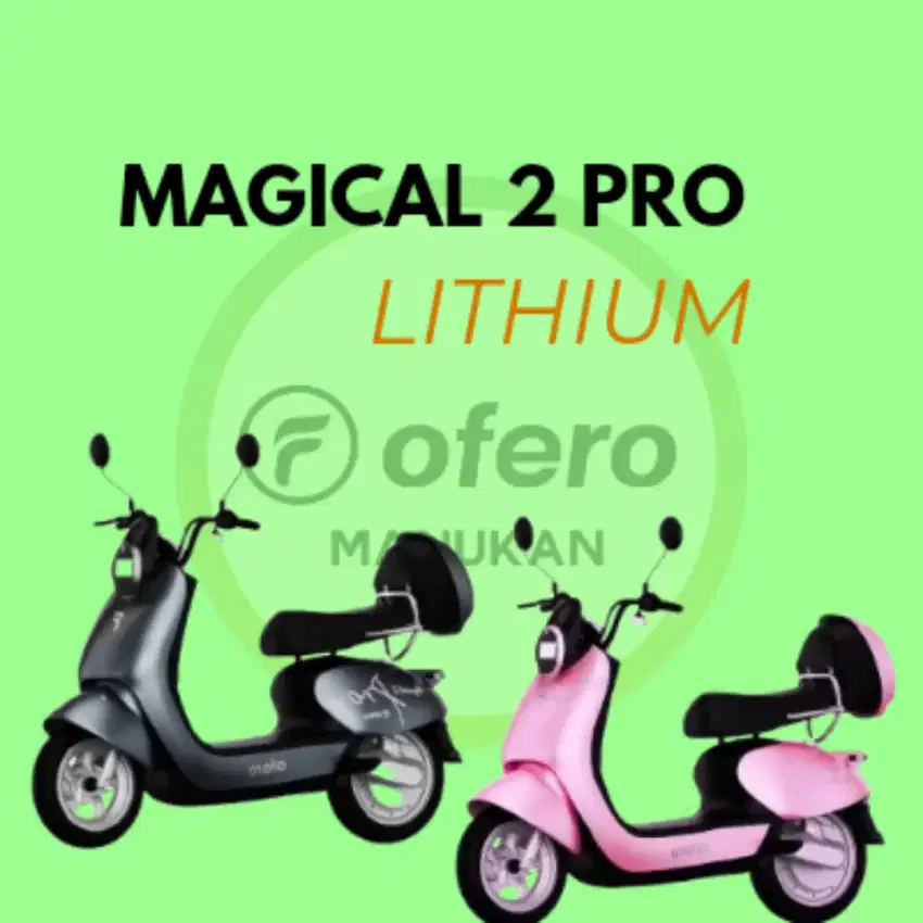 E-BIKE SEPEDA LISTRIK OFERO MAGICAL 2 PRO LITH | POWER 600W SPEED 42KM