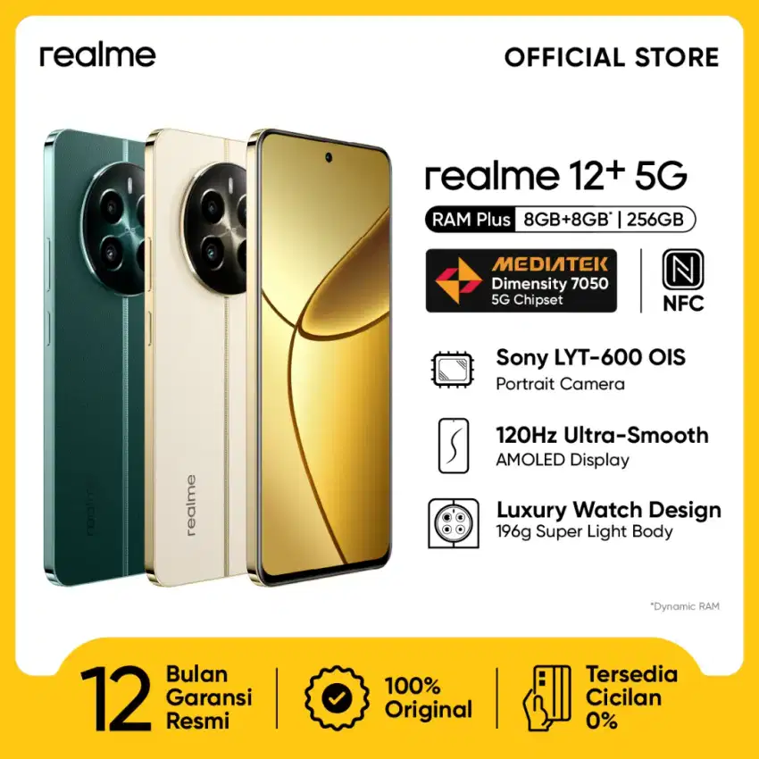 REALME 12 PLUS +