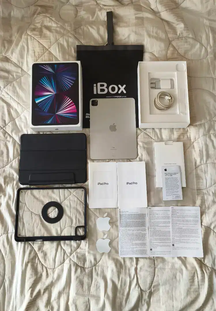 Ipad Pro M1 128gb IBOX Resmi fullset lengkap original mulus terawat