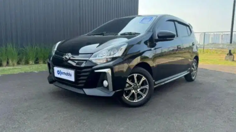 Daihatsu Ayla 1.2 R Bensin-MT 2023 Hitam ROB