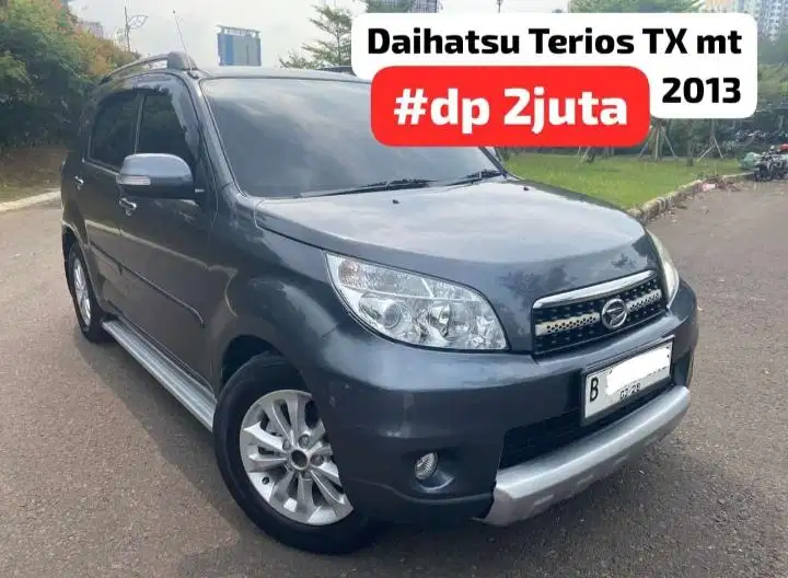 Daihatsu Terios TX mt 2013 abu (#dp 2juta)