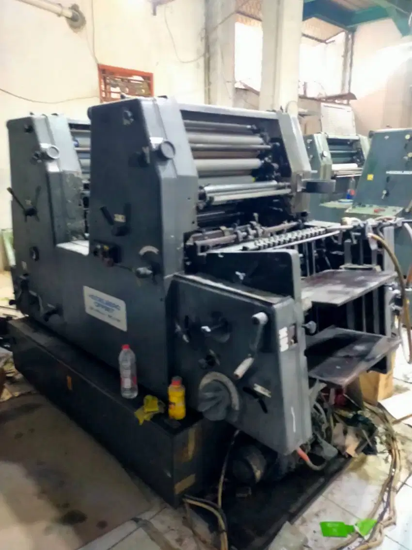 Mesin cetak Gto z 46 2 warna heildeberg offset