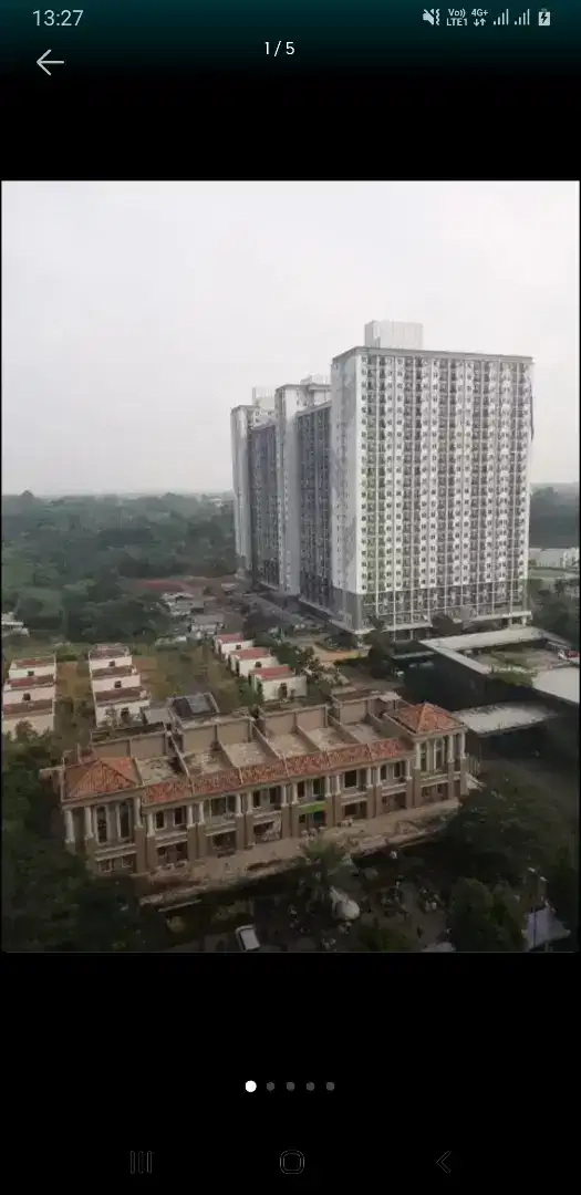 Dijual Murah Unit Studio Apartemen Podomoro Golf View