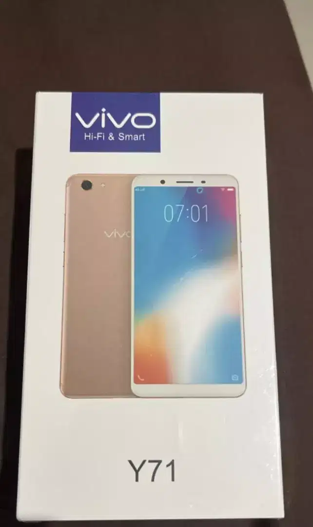 Vivo Y71 kondisi baru lengkap