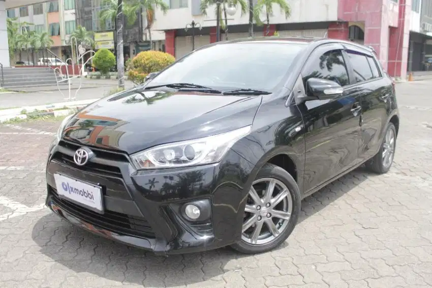 Pajak Panjang - Toyota Yaris 1.5 G Bensin-AT 2015 Hitam (EGZ)