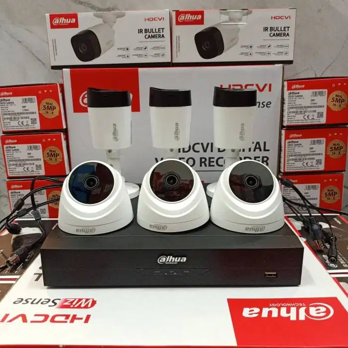 SALE AKHIR TAHUN PAKET CCTV DAHUA 5MP MURAH