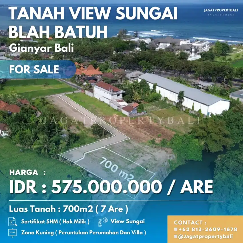 For Sale Freehold Land at Lebih Gianyar