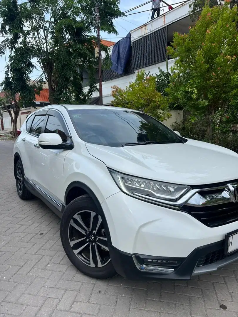 Ori100%! Low km! CRV turbo Prestige 2017 (W) tg1 dr baru CR-V record