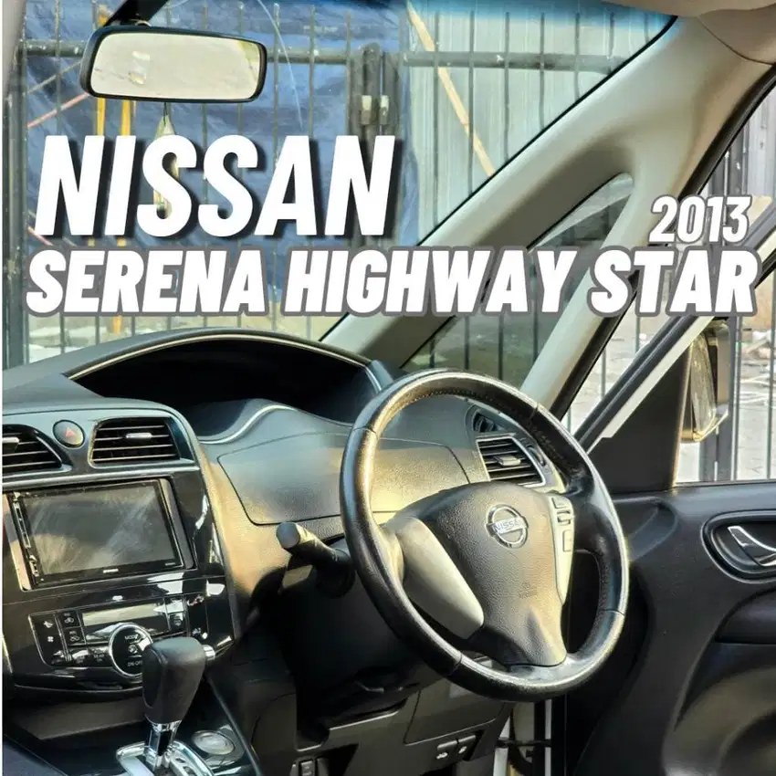 Nissan SERENA 2.0 HWS 2013 Putih Kondisi Sangat PRIMA Siap PAKAI