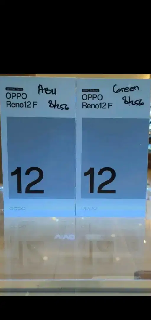 Kredit HP apa aja dr rumah,ACC baru ketoko ,Oppo Reno 12F 4G Ram 8/256