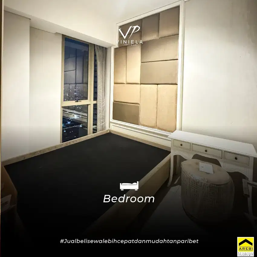 Vco - Dijual Cepat Taman Anggrek Residence Tower Fragnant 1BR Furnish