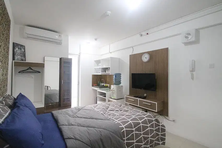 DISEWA APARTEMEN GREEN PRAMUKA APARTEMEN STUDIO ORCHID MALL PLUS IPL