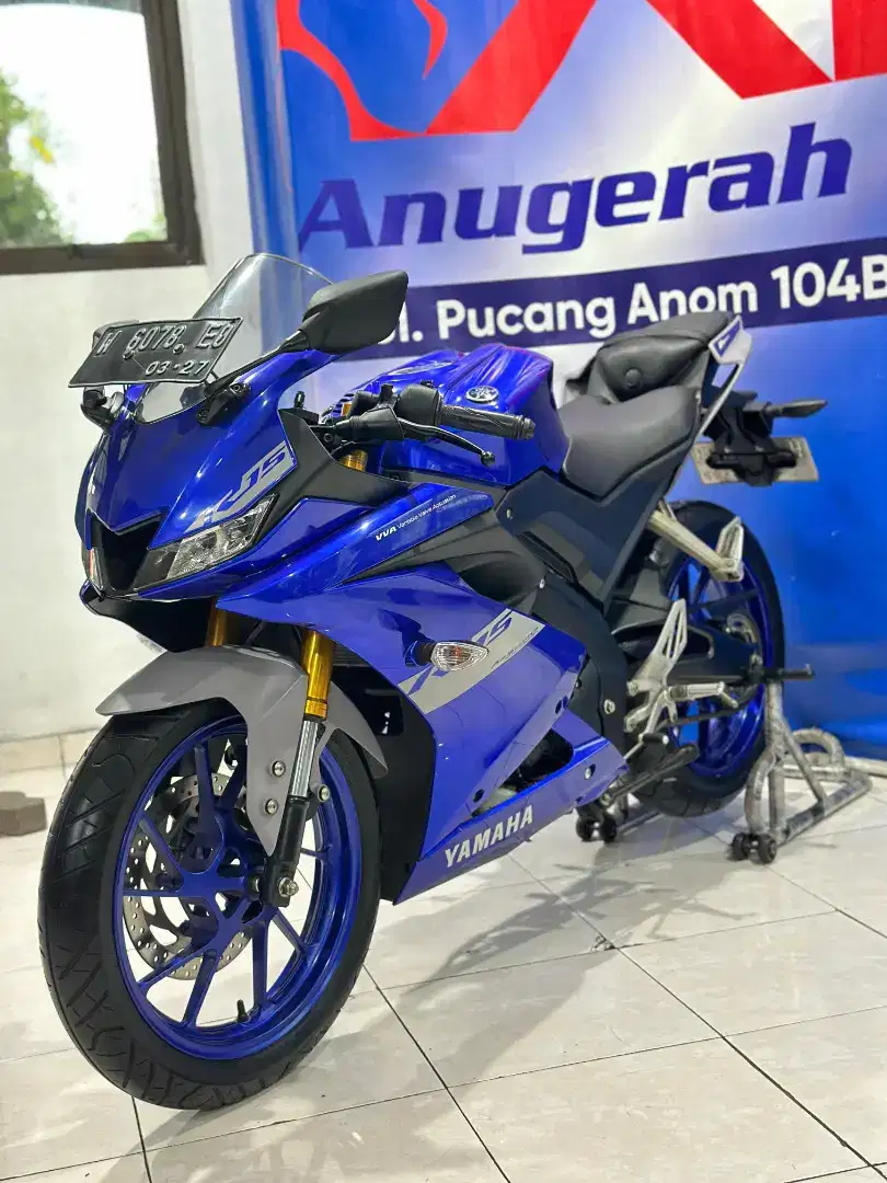 km 3ribu - Yamaha R15 V3 TAHUN 2021 Ciamik