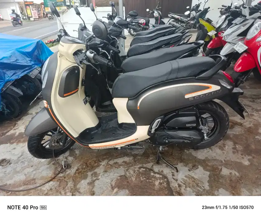 Scoopy th 2023 samping kompelik Andika hairi motor sultan Adam bjm