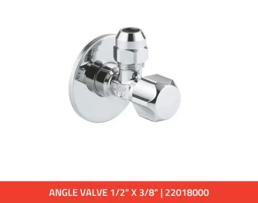 stop valve grohe 22018000