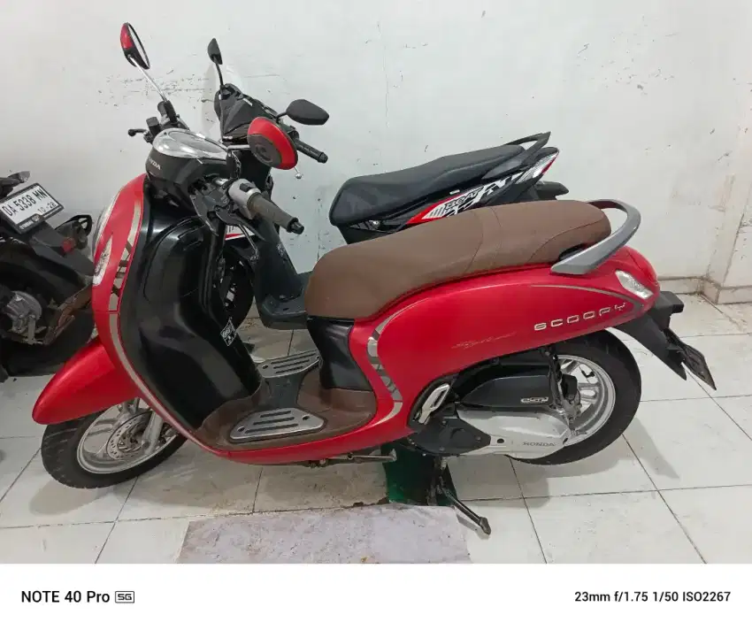 Scoopy th 2021 remot samping kompelik Andika hairi motor sultan Adam