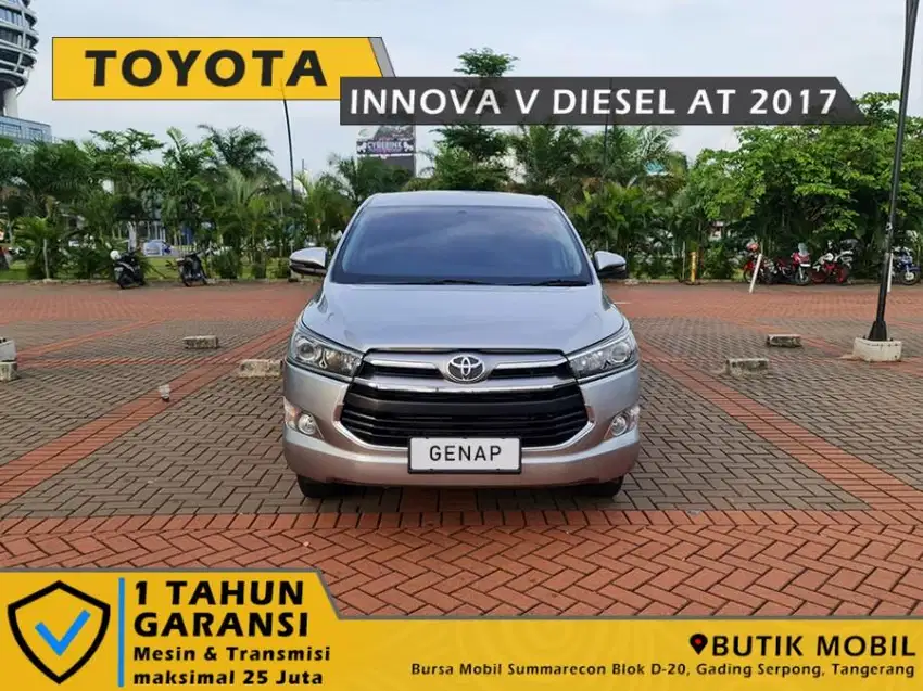 Innova Reborn V Diesel 2.5 AT 2017 Silver