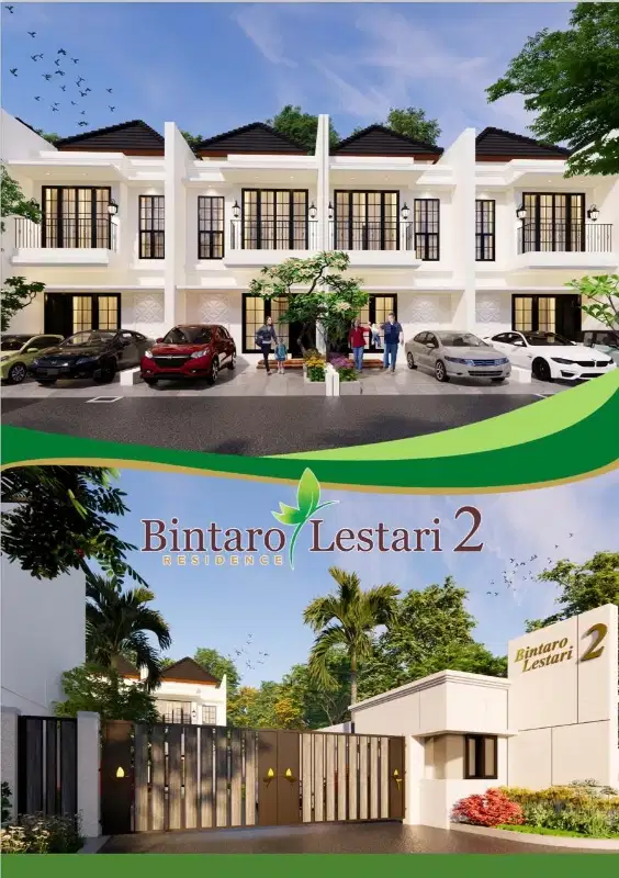 cluster baru Bintaro lestari 2 KPR tanpa DP free surat dkt Jakarta