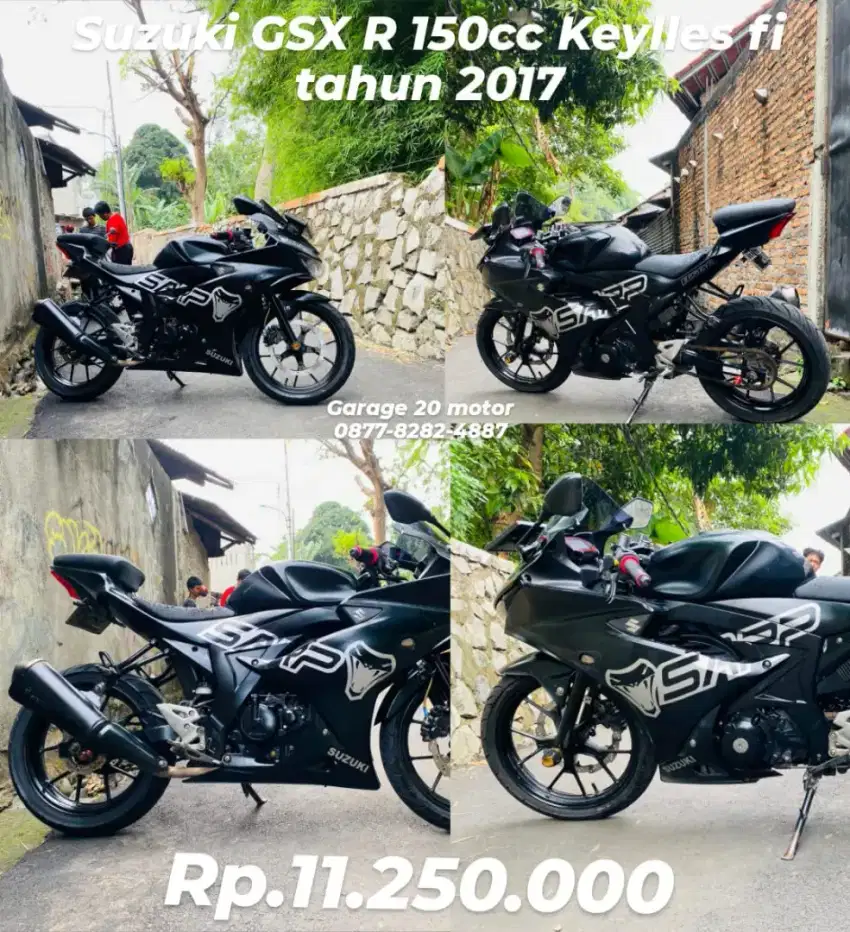 Suzuki GSX R150cc keylles fi tahun 2017