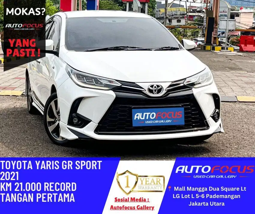 TOYOTA YARIS GR S A/T 2021 White