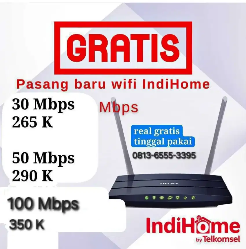 Jasa Pemasangan Wifi Indihome Riau Internet Unlimited