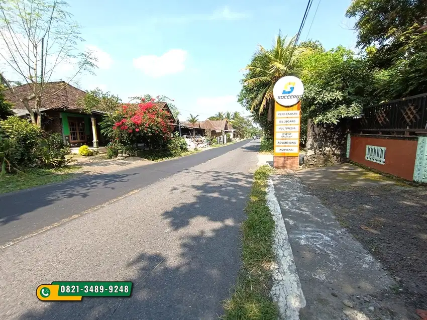 Tanah Murah Sleman, 300 Meter Kantor Kepanewon Tempel, SHM