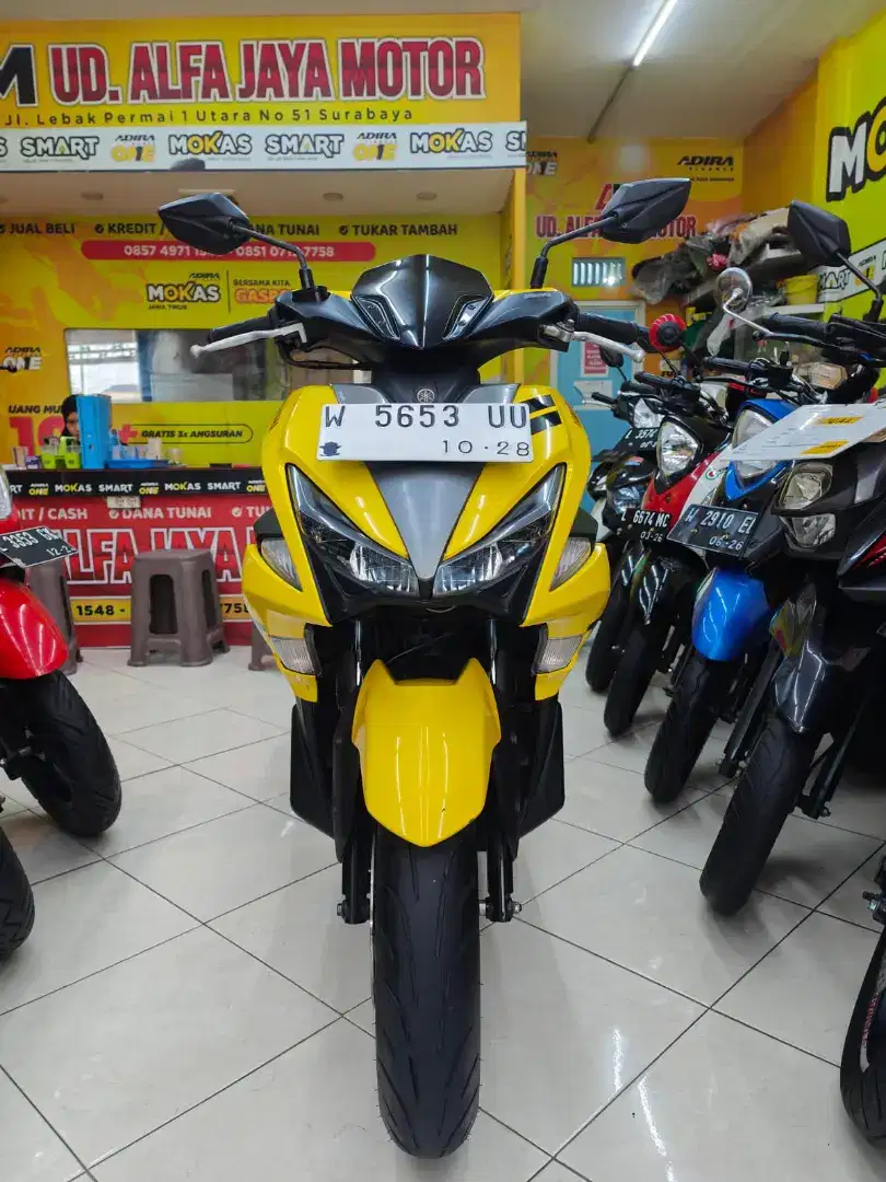 Mesin Normal ^ Yamaha Aerox 155 VVA tahun 2018