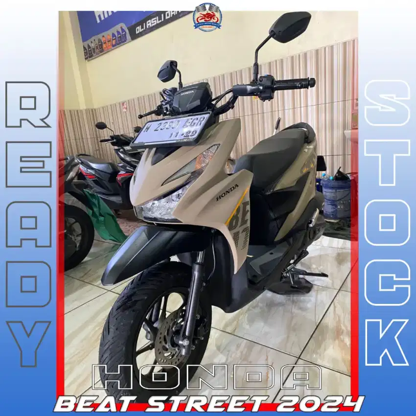 HONDA BEAT STREET 2024 BEKAS RASA BARU HIKMAH MOTOR KEPUH MALANG