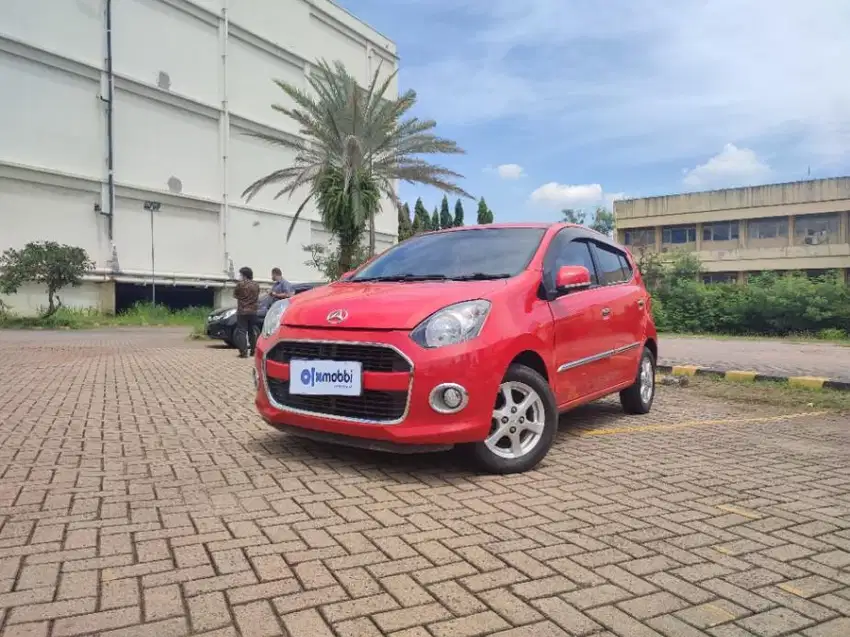 Pajak Panjang TDP 4,JT Daihatsu Ayla 1.0 X Bensin-AT Merah 2015